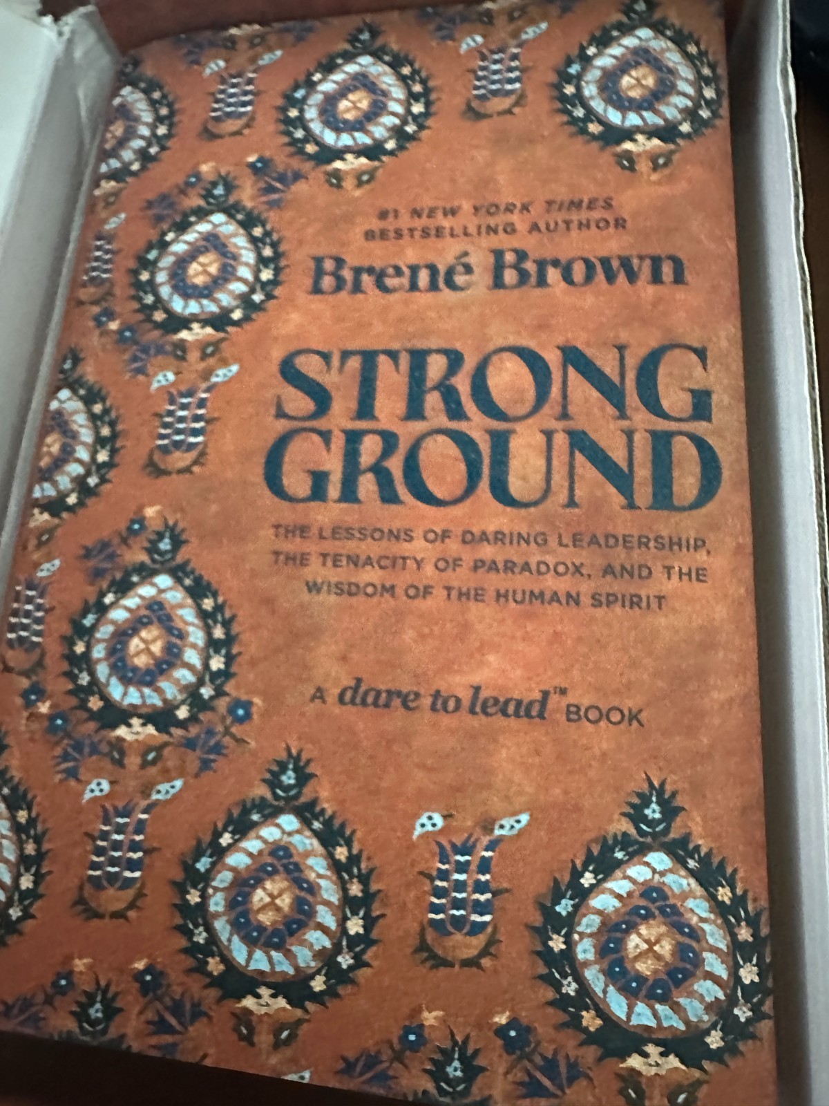 STRONG GROUND by Brene Brown SIGNED First Edition Hardcover