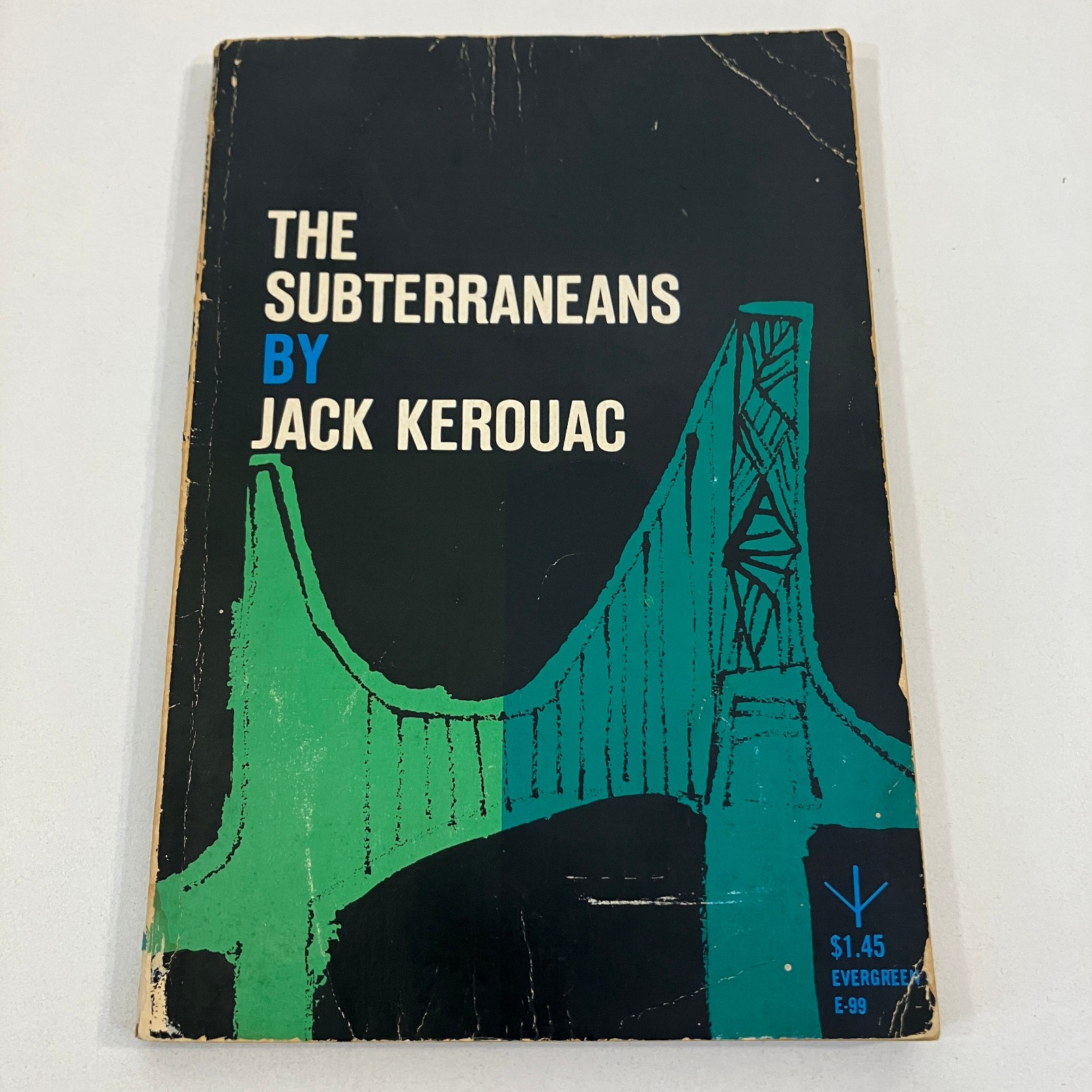 The Subterraneans Jack Kerouac Grove Evergreen Edition 1958 VTG PB 2nd Printing