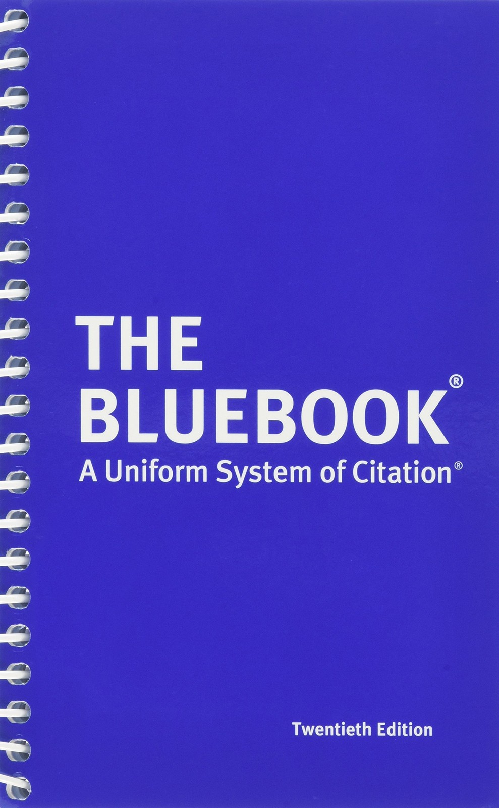 Bluebook – A Uniform System of Citation by Harvard & Columbia Law Review