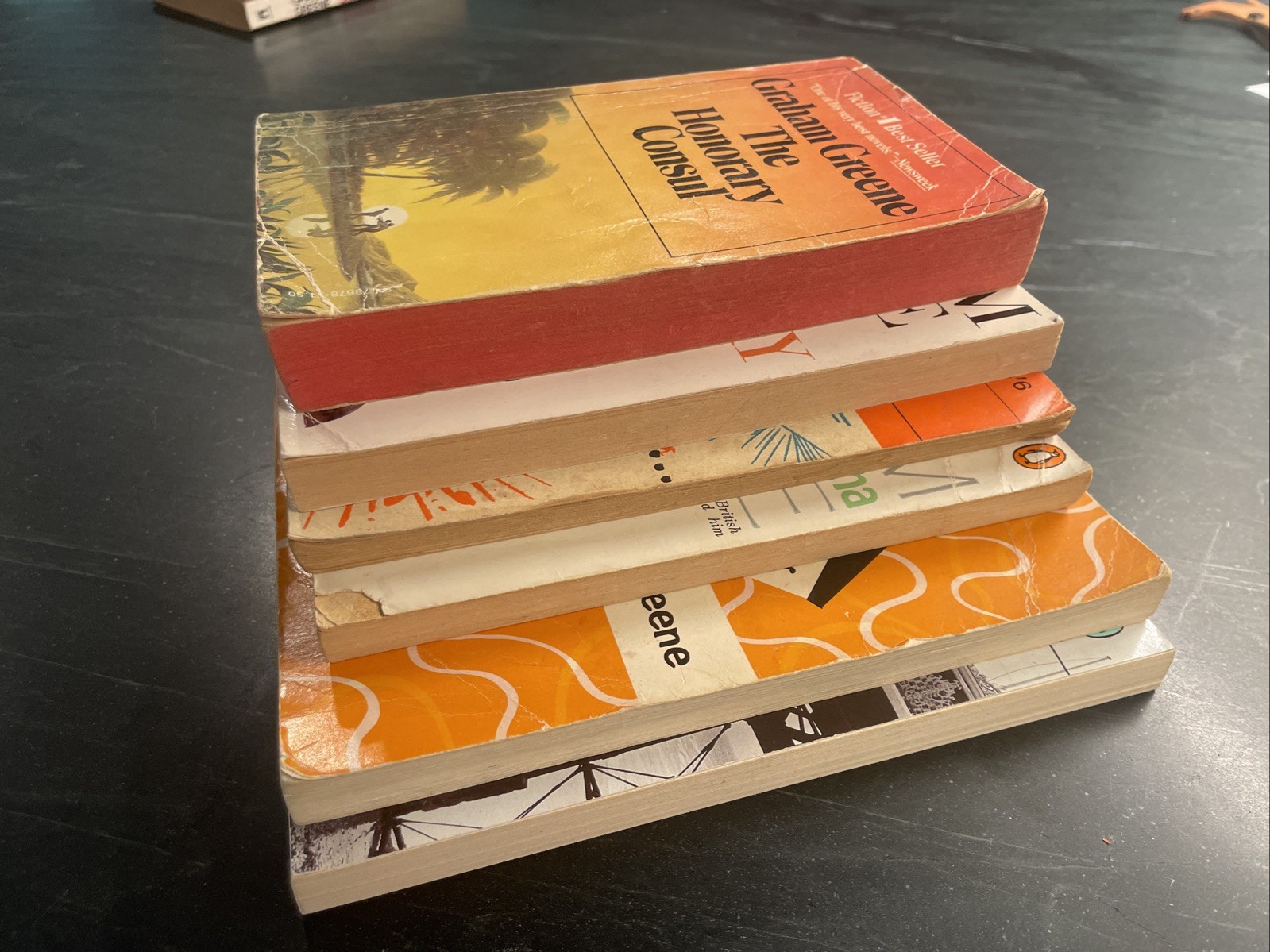 6 Book Lot GRAHAM GREENE – See Full Title List – Poor/acceptable – Reader Copies