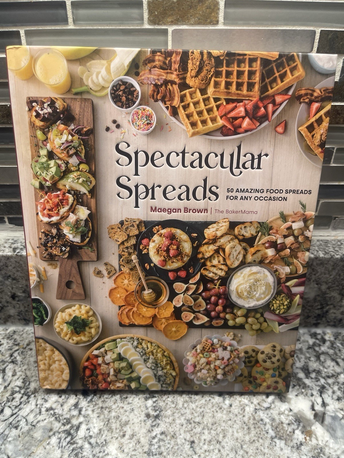 Spectacular Spreads by Maegan Brown (2020s, Hardcover, Rock Point, Cookbook)