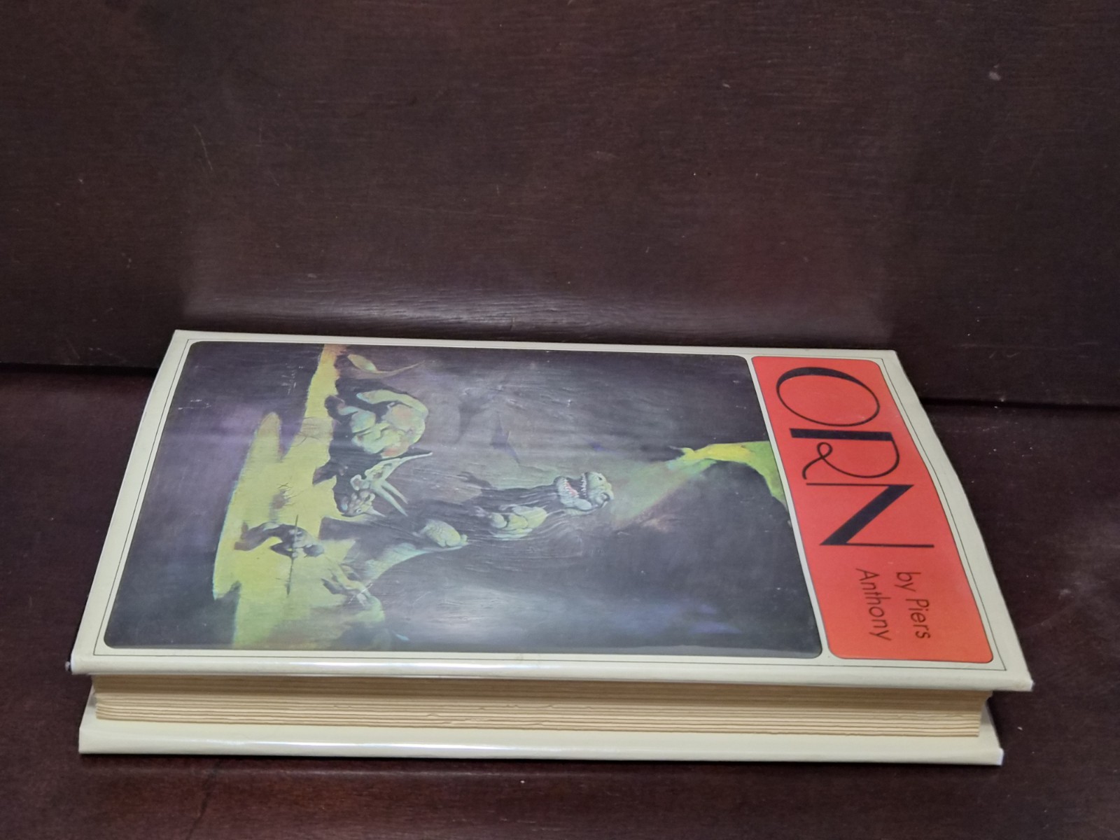 Piers Anthony ORN Of Man and Manta 1970 Doubleday BCE Frazetta HCDJ VG Mylar