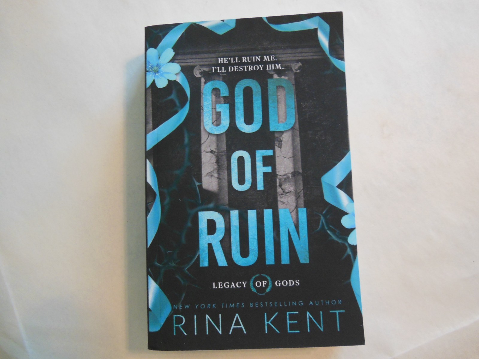 God of Ruin (Legacy of Gods) by Kent Rina (2023 Trade Paperback)