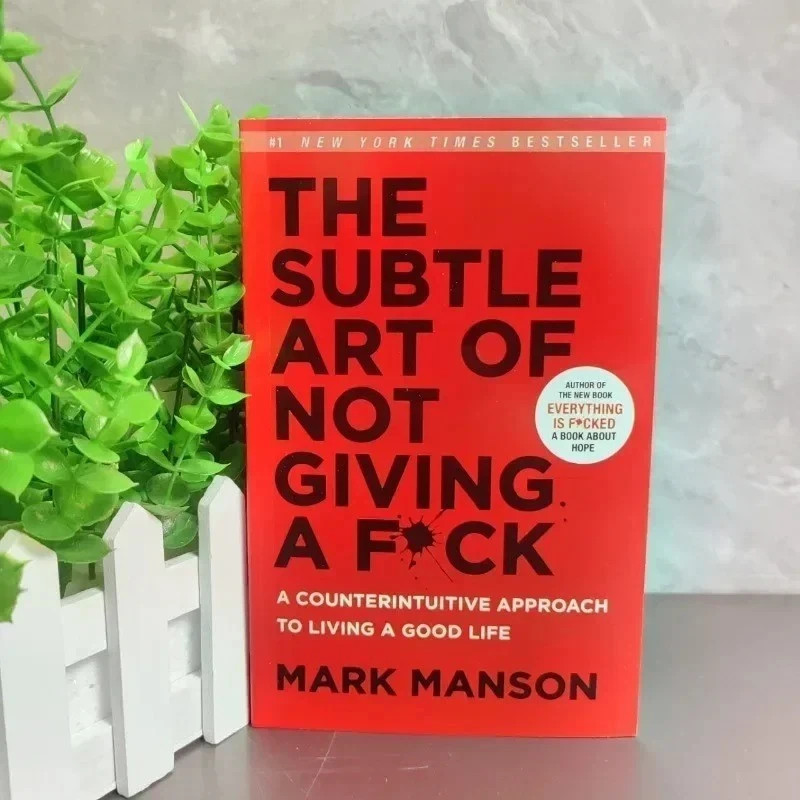 New «The Subtle Art Of Not Giving A F Mark Manson Hardcover» Stress Relief Book
