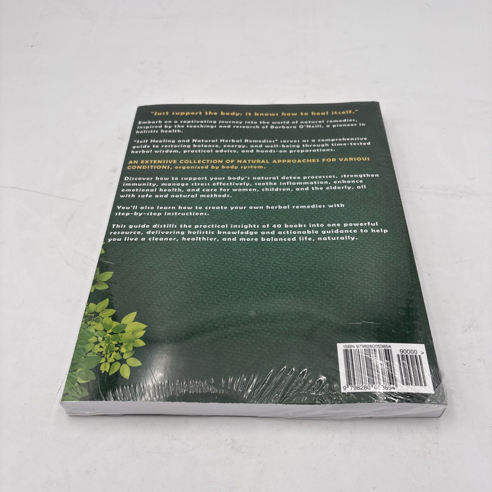 Self Healing & Natural Herbal Remedies Inspired by Barbara O’Neill ~NEW/Sealed~