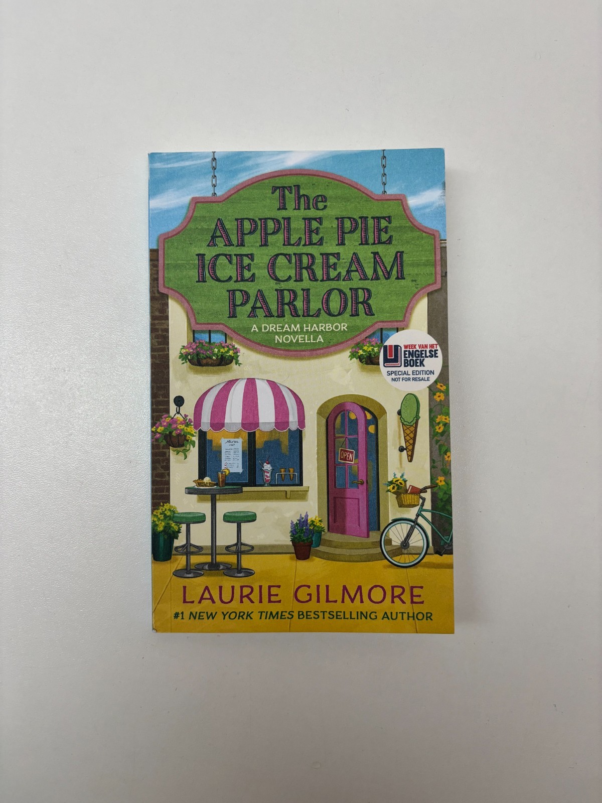 The apple pie ice cream parlor by Dream Harbor set Laurie Gilmore