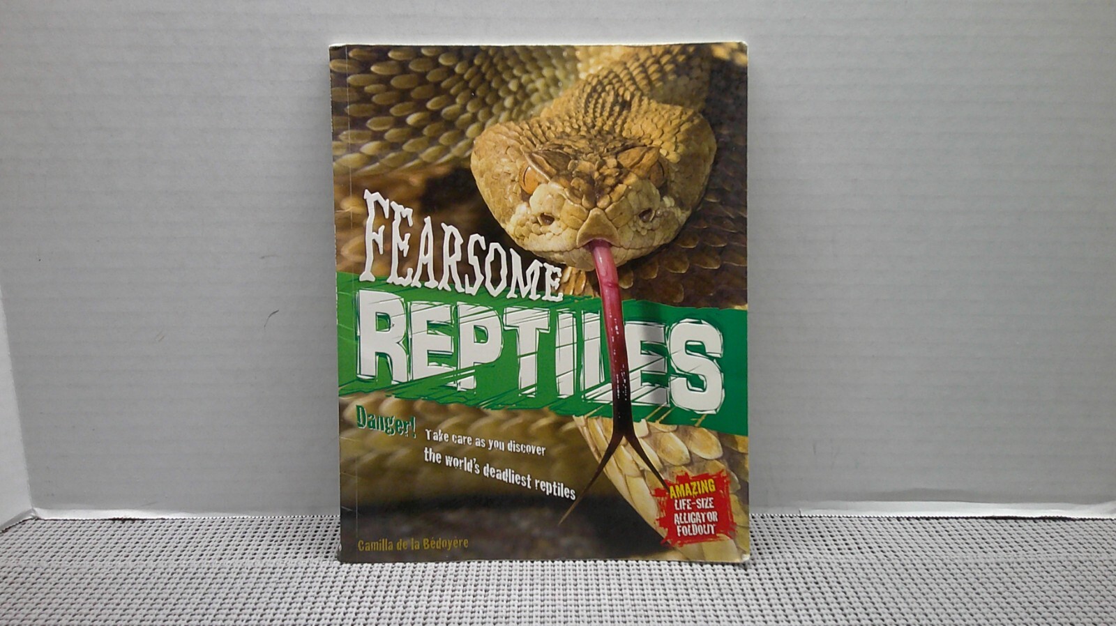 Fearsome Reptiles by De La Bedoyere, Camilla
