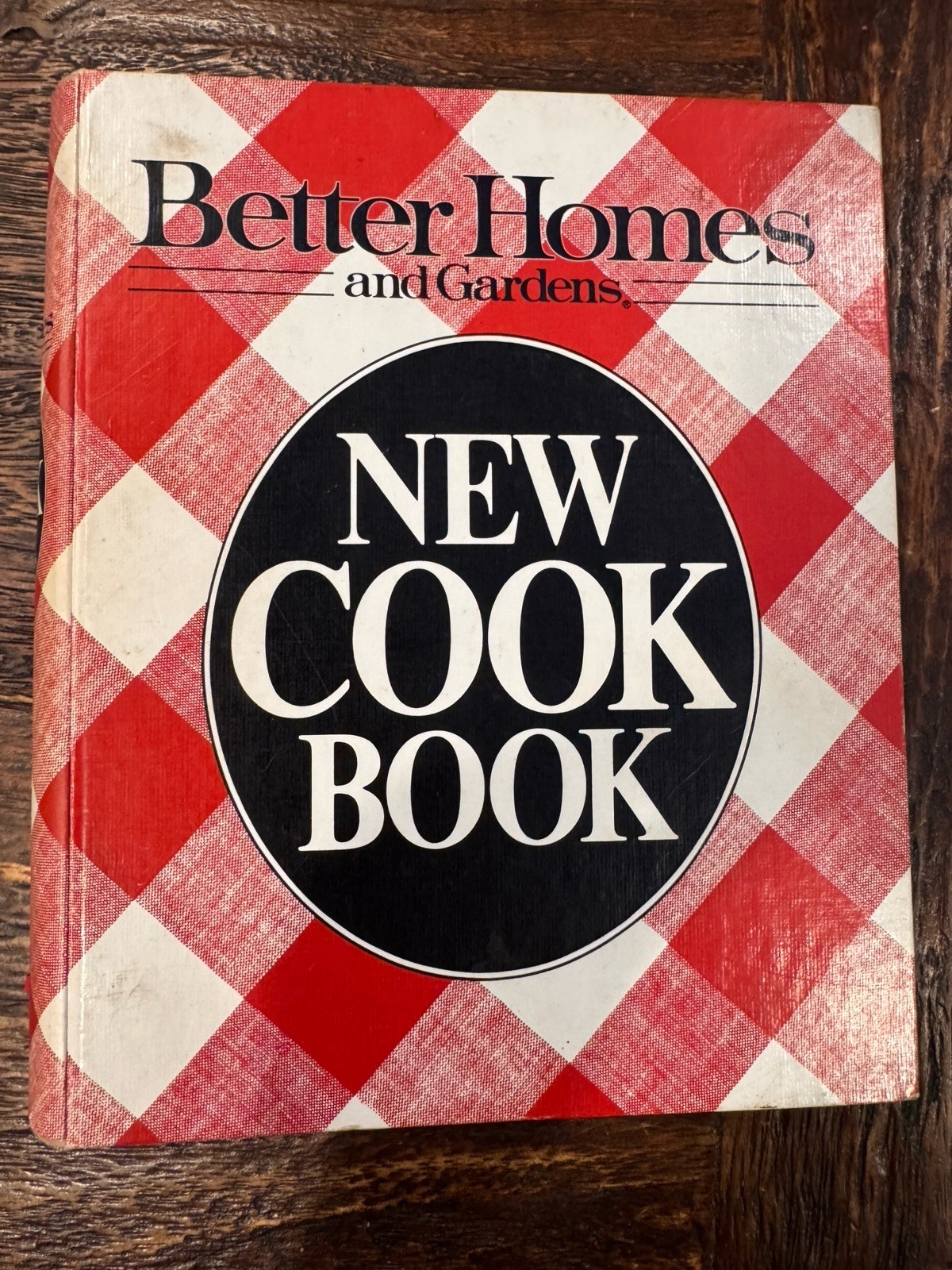 Vintage Better Homes and Gardens «New Cook Book» Red Plaid Five-Ring Binder 1981
