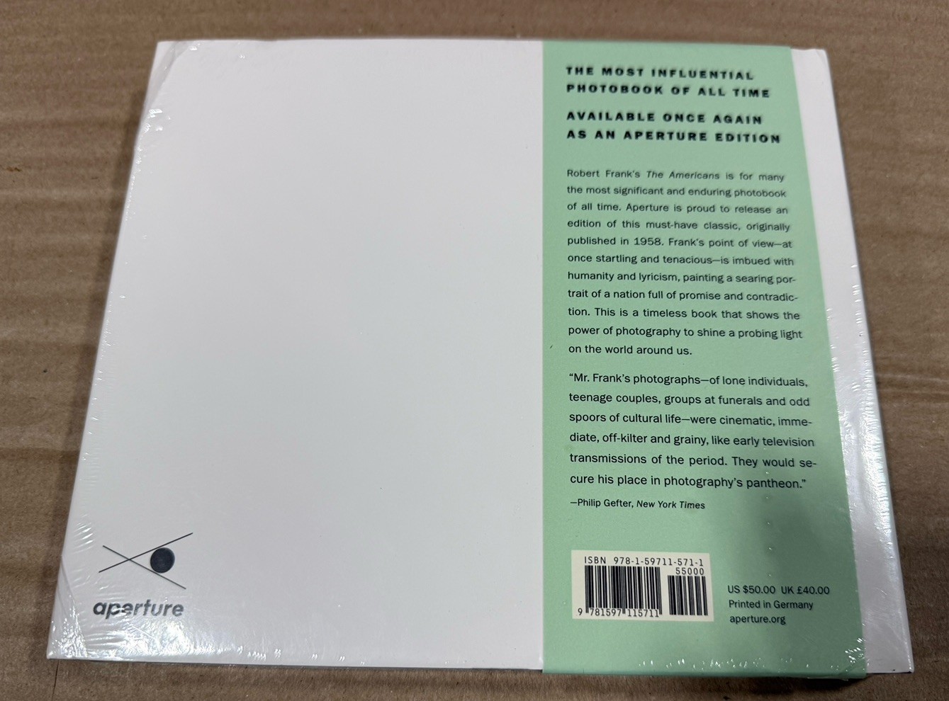 Robert Frank: The Americans: Trade Edition by Robert Frank Hardcover Book SEALED