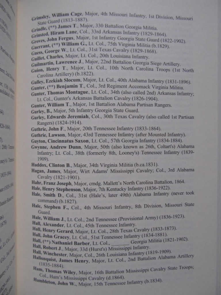 ROBERT E. LEE’S COLONELS – MOST COMPLETE VERSION – BRAND NEW – CIVIL WAR ROSTERS