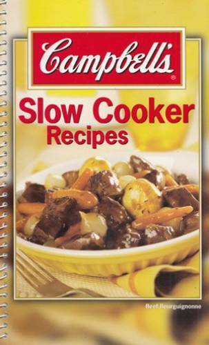 Campbell’s Slow Cooker Recipes – Spiral-bound By Campbell’s – GOOD