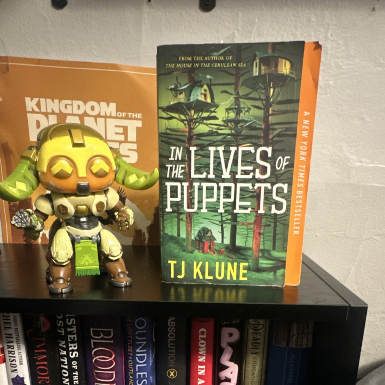 TJ Klune In the Lives of Puppets Paperback 2020s Robots Adventure Novel Signed